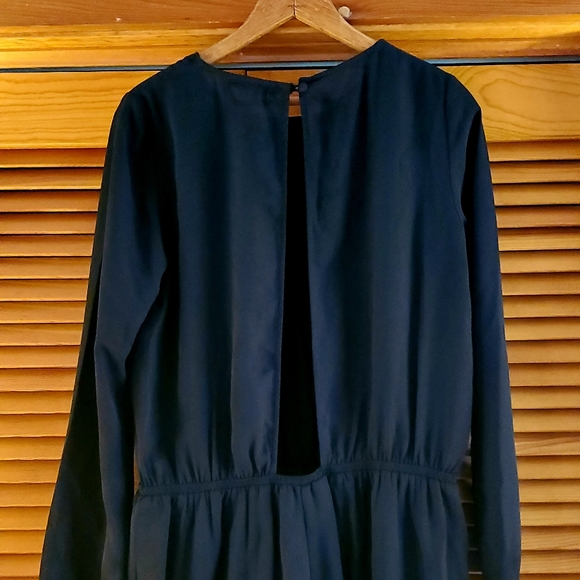 Lucca Couture | Long-Sleeve Black Romper - Picture 6 of 7